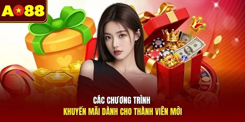 Các chương trình khuyến mãi dành cho thành viên mới