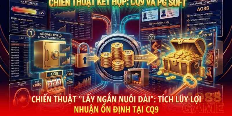 Chiến thuật "Lấy ngắn nuôi dài": Tích lũy lợi nhuận ổn định tại CQ9 trước khi chuyển sang săn Jackpot tại PG Soft